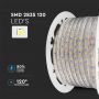 VT-2835 120 LED STRIPLIGHT 4000K IP66 220V (50M/ROLL)(PRICE PER ROLL)