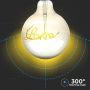 VT-2205 5W LED G125 LED FILAMENT BULB -AMBER GLASS 2200K E27