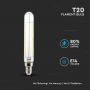 VT-2204 4W LED T20 LED FILAMENT BULB -CLEAR GLASS 6000K E14