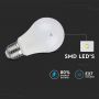 VT-2219 9W A60 LED BULB WITH MICROWAVE SENSOR 3000K E27