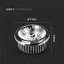 VT-1121 20W Reflektor AR111 / Barwa:3000K / Kat 40' / Srebrny