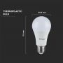VT-2307 6.5W A60 Zarowka LED / Barwa:4000K / Skutecznosc: 160lm/W / Trzonek:E27