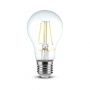 VT-2288D 8W A65 Zarowka LED Filament / Barwa:3000K / sciemnialna / Trzonek:E27