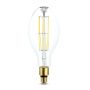 VT-2324 24W LED ED120 FILAMENT BULB-CLEAR GLASS 6400K E27(160LM/WATT)