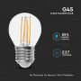 VT-2386 6W G45 LED FILAMENT BULB-CLEAR GLASS 2700K E27(130LM/WATT)