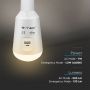 VT-2417 7W LED RECHARGEABLE SOLAR BULB CCT 3IN1 IP20