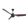 VT-6552-3 65W LED CEILING FAN BRONZE BODY RF CONTROL 3 BROWN BLADES AC MOTOR(52INCH)