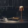 VT-7703 3W LED RECHARGEABLE DESK LAMP TOUCH DIMMABLE 3000K GOLD BODY