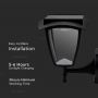 VT-982 LED SOLAR WALL LAMP 3000K+6000K MATT BLACK BODY