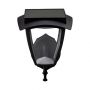 VT-982 LED SOLAR WALL LAMP 3000K+6000K MATT BLACK BODY