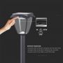 VT-984 LED SOLAR LAWN LAMP 3000K+6000K MATT BLACK BODY