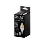 VT-2214 4.8W SMART CANDLE BULB RF CONTROL 24 BUTTONS RGB+3000K DIMMABLE E14