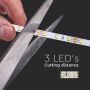 VT-4040 60 LED STRIP LIGHT 3000K IP20 12V(5M/ROLL)