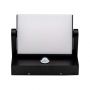 VT-11020S 17W LED WALL LIGHT WITH SENSOR 4000K BLACK BODY IP65