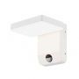 VT-11020S 17W LED WALL LIGHT WITH SENSOR 4000K WHITE BODY SQUARE IP65