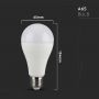 VT-5142 14W A65 BULB COMPATIBLE WITH AMAZON ALEXA & GOOGLE HOME RGB+2700K-6500K E27