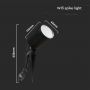 VT-5167 7W SMART SPIKE LIGHT COMPATIBLE WITH AMAZON ALEXA & GOOGLE HOME 3IN1+RGB BLACK BODY