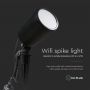 VT-5167 7W SMART SPIKE LIGHT COMPATIBLE WITH AMAZON ALEXA & GOOGLE HOME 3IN1+RGB BLACK BODY