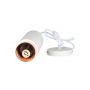 VT-864 GU10 WHITE GYPSUM - PENDANT METAL WITH MATT ROSE GOLD BOTTOM