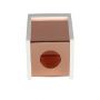 VT-860 GU10 SQUARE METAL & GYPSUM SURFACE FITTING WITH MATT ROSE GOLD BOTTOM