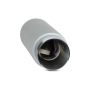 VT-865 GU10 GREY CONCRETE - GYPSUM SURFACE METAL FITTING WITH CHROME BOTTOM