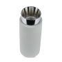 VT-865 GU10 GREY CONCRETE - GYPSUM SURFACE METAL FITTING WITH CHROME BOTTOM