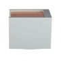 VT-860 GU10 CONCRETE & METAL - GYPSUM SURFACE WITH MATT ROSE GOLD BOTTOM