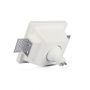 VT-867 GU10 GYPSUM FITTING (RECESSED) WHITE-SQUARE