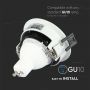 VT-872 GU10 FITTING ROUND-WHITE+BLACK