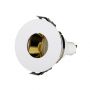 VT-873 GU10 FITTING ROUND-WHITE+GOLD