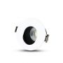 VT-874 GU10 FITTING ROUND-WHITE+BLACK