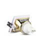 VT-875 GU10 FITTING SQUARE-WHITE+GOLD