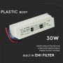 VT-21030 30W LED PLASTIC POWER SUPPLY 12V IP67