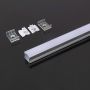 VT-8110 Profil Aluminiowy do paska LED / 2000mm*17.2mm*15.5mm / Klosz: Mleczny