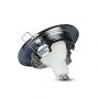 VT-7227 GU10 HOUSING ROUND-STAINLESS STEEL WITH CHROME FINISH