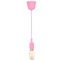 VT-7228 E27 SILICONE PENDANT HOLDER-PINK