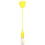 VT-7228 E27 SILICONE PENDANT HOLDER-YELLOW