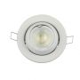 VT-780 GU10 FITTING CHANGING ANGLE ROUND WHITE