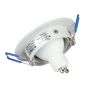 VT-782 GU10 FITTING ROUND WHITE