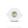 VT-785 GU10 FITTING MATT ROUND WHITE