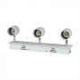 VT-790 3xGU10 TRACK FITTING WHITE