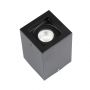 VT-797 GU10 FITTING BLACK SQUARE