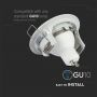 VT-774 GU10 FITTING ROUND- WHITE