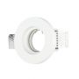 VT-771 GU10 GYPSUM FITTING ROUND-WHITE