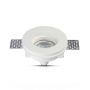 VT-771 GU10 GYPSUM FITTING ROUND-WHITE