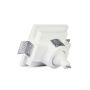 VT-772 GU10 GYPSUM FITTING SQUARE-WHITE