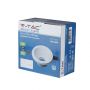 VT-773 GU10 GYPSUM FITTING ROUND-WHITE