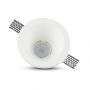 VT-773 GU10 GYPSUM FITTING ROUND-WHITE