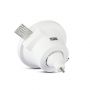 VT-773 GU10 GYPSUM FITTING ROUND-WHITE