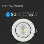 VT-700 GU10 TILT FITTING-WHITE